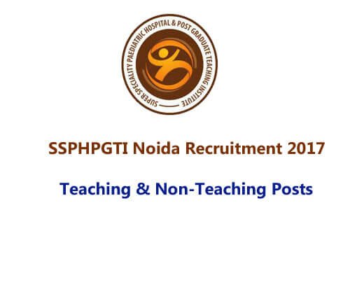 SSPHPGTI Recruitment