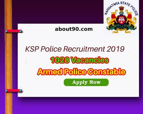 KSP Armed Police Jobs 2019