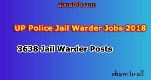 UP Police Jail Warder Recruitment 2018