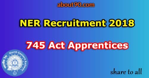 745 NER Recruitment 2018
